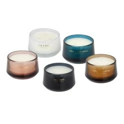 World Market Wide Glass 3 Wick Scented Candle
