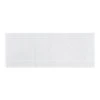 World Market Oversized White Woven Bath Mat