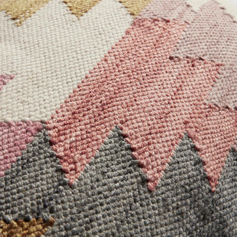 World Market Multicolor Geo Stars Indoor Outdoor Lumbar Pillow - Image 4