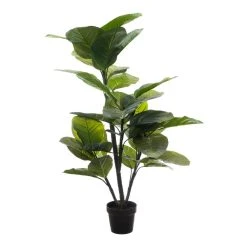 World Market Faux Large Leaf Rubber Plant