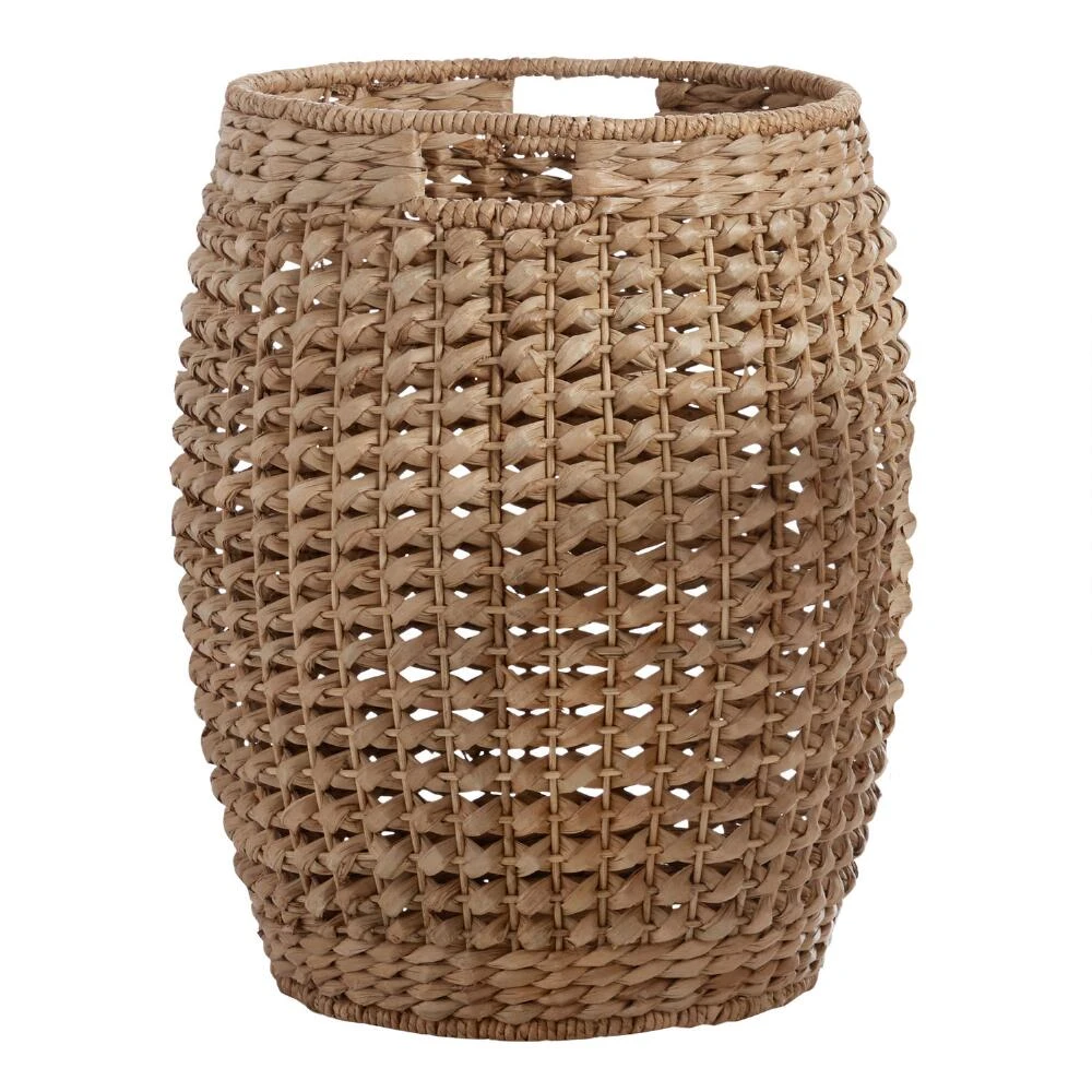 World Market Leanne Water Hyacinth Tub Basket