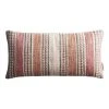 World Market Striped Spice Indoor Outdoor Lumbar Pillow