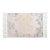 World Market Mason Patchwork Printed Tassel Bath Mat