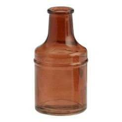 World Market Glass Bottle Bud Vase Set of 3