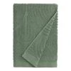 World Market Laurel Wreath Green Sculpted Arches Bath Towel