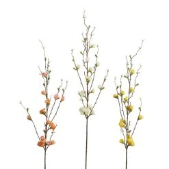 World Market Faux Peach Blossom Spray