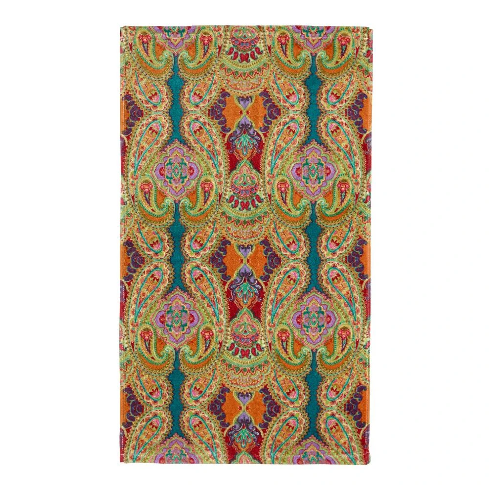 World Market Venice Multicolor Paisley Hand Towel - Image 2