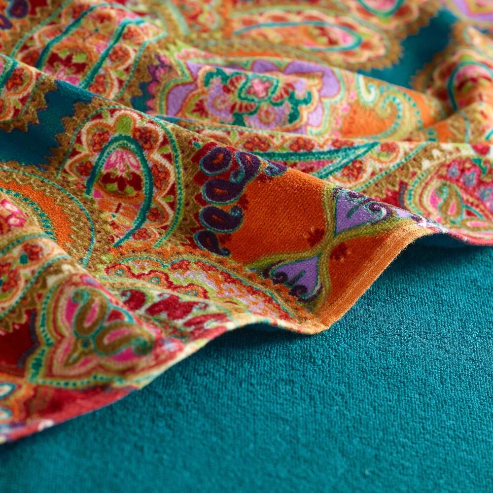 World Market Venice Multicolor Paisley Hand Towel - Image 3