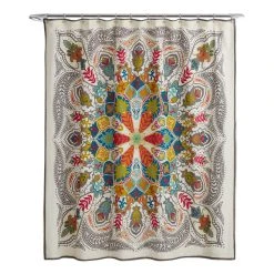 World Market Andana Medallion Shower Curtain