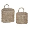 World Market Trista Natural Seagrass Hanging Wall Basket