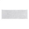 World Market Light Gray Woven Dot Bath Mat