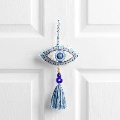 World Market Beaded Evil Eye Hanging Decor
