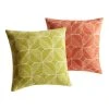 World Market Chenille Scandi Flower Throw Pillow
