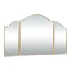 World Market Gold Traditional 3 Panel Wall Mirror