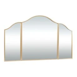 World Market Gold Traditional 3 Panel Wall Mirror