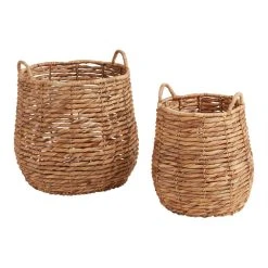 World Market Brynn Natural Seagrass Tote Basket