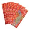 World Market Red Peacock Lunar New Year Lucky Envelope 6 Pack