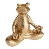 World Market Gold Yoga Frog Décor