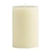 World Market 4x6 Ivory Unscented Pillar Candle
