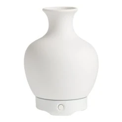 World Market White Ceramic Aromatherapy Ultrasonic Diffuser