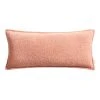 World Market Extra Wide Coral Textured Boucle Lumbar Pillow