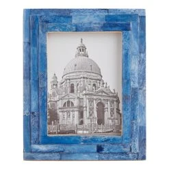 World Market Indigo Step Bone Frame