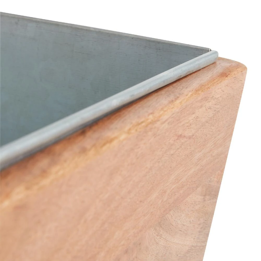 World Market Wood Trough Wine Chiller - Image 4