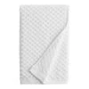 World Market Dione White Sculpted Dot Hand Towel