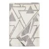 World Market Blayne Ivory And Black Abstract Geo Bath Towel