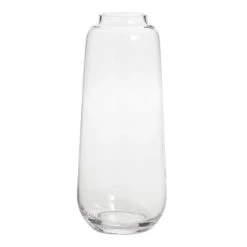World Market Tall Clear Glass Full Body Contemporary Vase