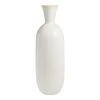 World Market Tall Ivory Pearlescent Reactive Glaze Olivia Vase