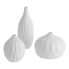 World Market White Ceramic Cloud Renaissance Vase