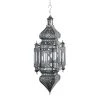 World Market Latika Extra Large Antique Zinc Hanging Candle Lantern