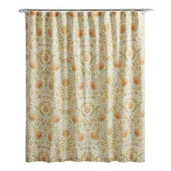 World Market Indah Multicolor Floral Printed Shower Curtain