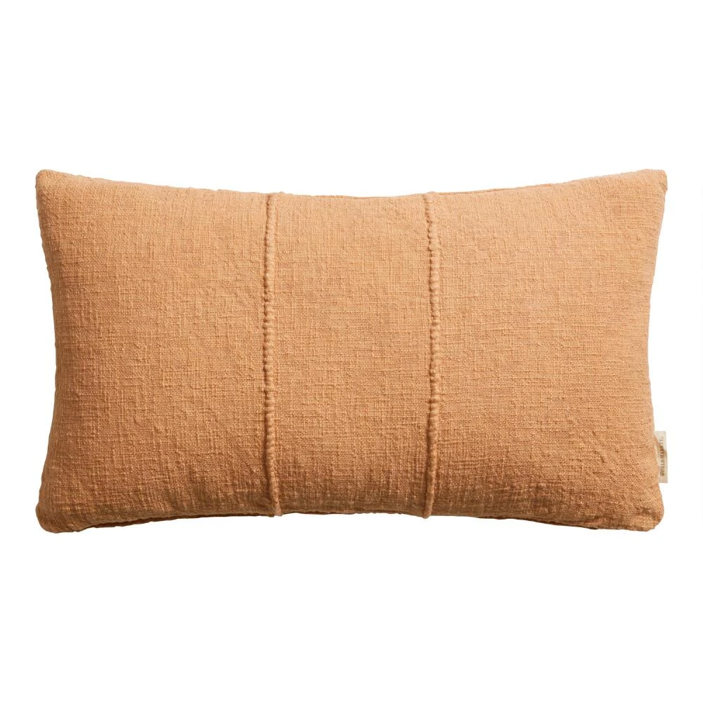 World Market Mud Cloth Indoor Outdoor Lumbar Pillow - Image 3