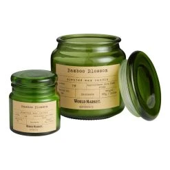 World Market Apothecary Bamboo Blossom Scented Candle