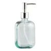 World Market Aqua Recycled Glass Liquid Soap Dispenser