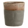 World Market Multicolor Oil Glazed Ceramic Planter