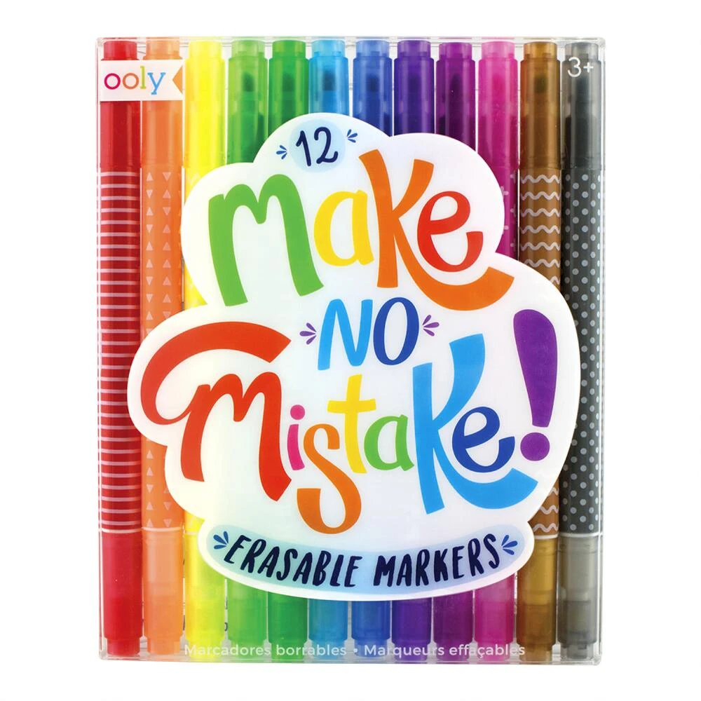 World Market Ooly Make No Mistake Erasable Markers 12 Pack - Image 2