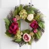 World Market Faux Rose And Hydrangea Wreath