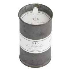 World Market Fig & Lavender Antique Oil Tin Scented Candle