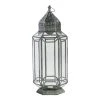 World Market Latika Tall Antique Zinc Tabletop Candle Lantern
