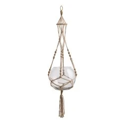 World Market Natural Jute Macrame Plant Hanger