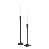 World Market Tall Black Metal Taper Candle Holder