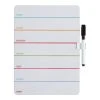 World Market Kikkerland Iridescent Magnetic Dry Erase Weekly Planner