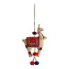 World Market Wool Llama Door Hanger Decor
