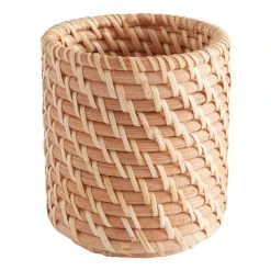World Market Benson Natural Rattan Pencil Cup