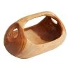 World Market CRAFT Teak Wood Bowl Decor