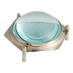 World Market Nickel Dome Magnifying Glass