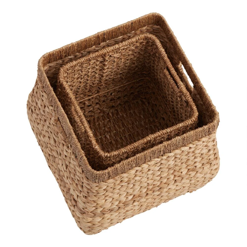 World Market Tinsley Square Seagrass Basket - Image 2